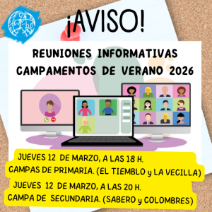 REUNIÓN INFORMATIVA CAMPAS 26 - PRIMARIA